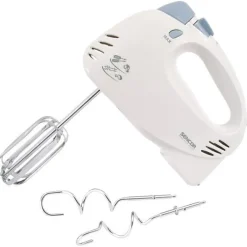 Mixeur Electrique Batteur a main - SENCOR - SHM 5203-EUE3 - 400 W - 5 vitesses et Turbo pulse - Blanc