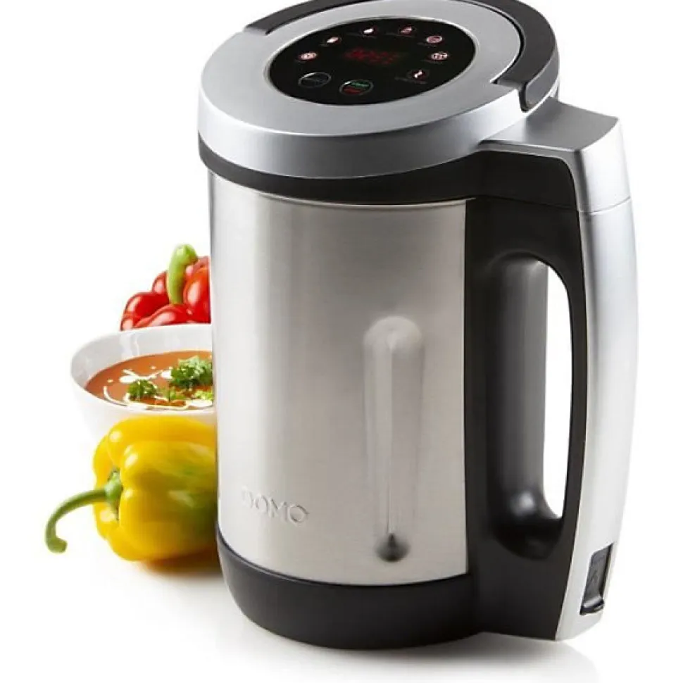 Mixeur Electrique Blender chauffant DOMO gris - 2,2 L 7 programmes 1000 Watt - DO716BL