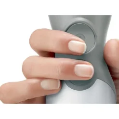 Mixeur plongeant BOSCH ErgoMixx 600W - Blanc/Gris - 12 vitesses + turbo - Mini-hachoir inclus