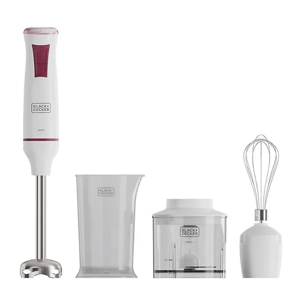 Mixeur plongeant 600w Black+decker BXHBA601E