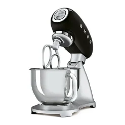 Mixeur/mélangeur de pâte Smeg SMF02BLEU Noir Argenté 800 W 4,8 L