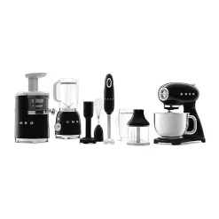 Mixeur/mélangeur de pâte Smeg SMF02BLEU Noir Argenté 800 W 4,8 L