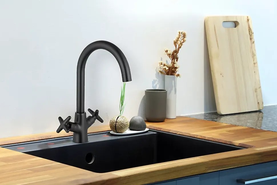 Mélangeur de cuisine noir Edouard Rousseau Nanka