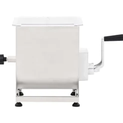 Mélangeur de viande avec boîte de vitesse Argenté Inox
