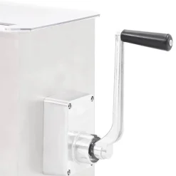 Mélangeur de viande avec boîte de vitesse Argenté Inox
