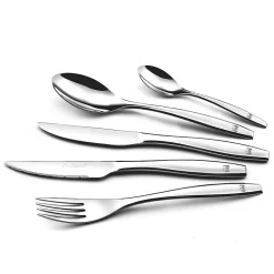 Ménagère 62 pièces Inox - Figure par Lou Laguiole