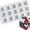 Moule à Bonbons Carrés en Silicone