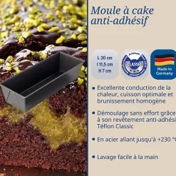 Moule à cake 30 x 11,5 cm Dr. Oetker Back-Freude