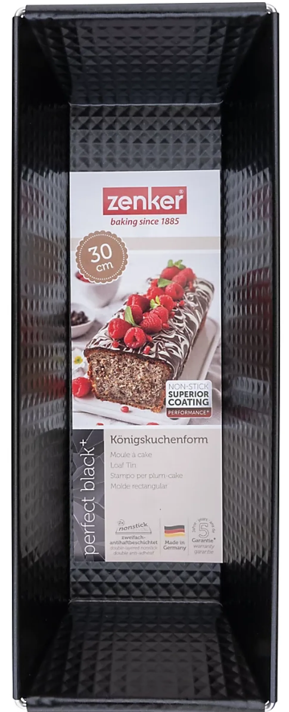 Moule à cake 30,5 x 11,5 x 7 cm Zenker PerfectBack+