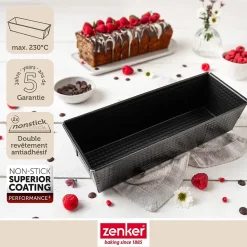 Moule à cake 35 x 11,5 x 7 cm Zenker PerfectBack+