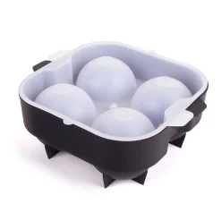 Moule à glaçons ronds XXL 7 cm Noir - Chill par Koala