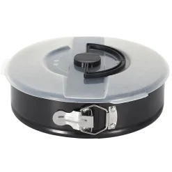 Moule à Gâteau - Lily Cook - Rond - Charnière - Gris - H6.5 X L28 X P28 Cm