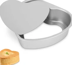 Moule à Gâteau en forme de Cœur gris