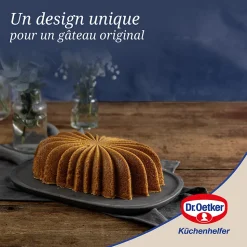 Moule à gâteaux ovale 27,5 x 16 cm Dr.Oetker Back-Kunst