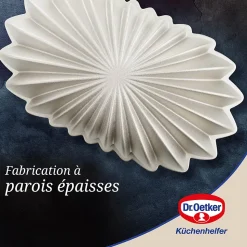 Moule à gâteaux ovale 27,5 x 16 cm Dr.Oetker Back-Kunst