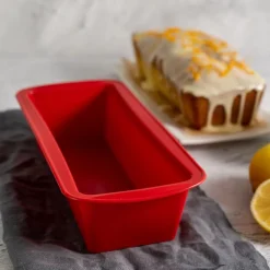 Moule à kougelhopf et moule à cakes en silicone rouge Dr. Oetker Flexxibel Love