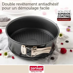 Moule à manqué à charnière 20 cm Zenker PerfectBack+