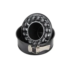 Moule à manqué à charnière avec fond à savarin 18 cm Zenker Black Metallic