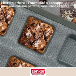 Moule à manqué 25 cm Zenker Silicone fibre de verre