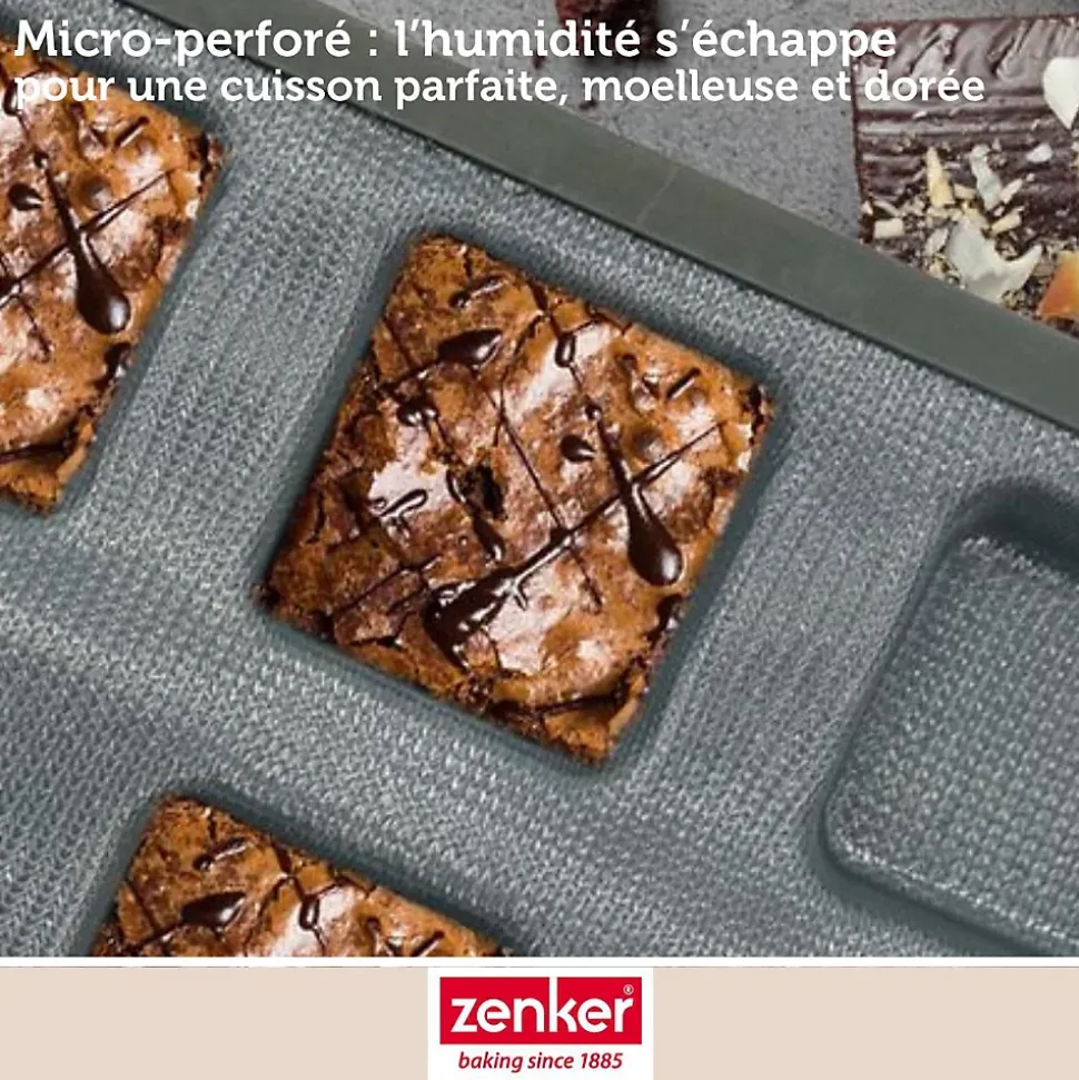 Moule à manqué 25 cm Zenker Silicone fibre de verre