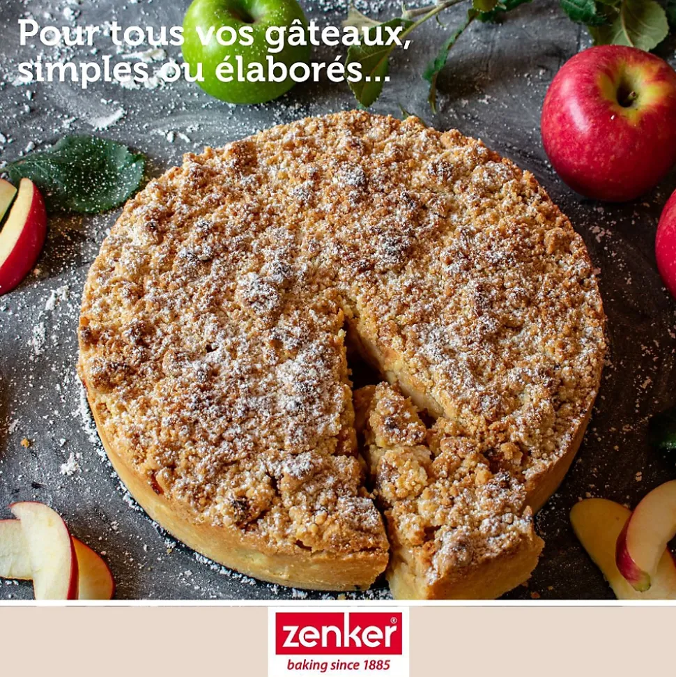 Moule à manqué 25 cm Zenker Silicone fibre de verre