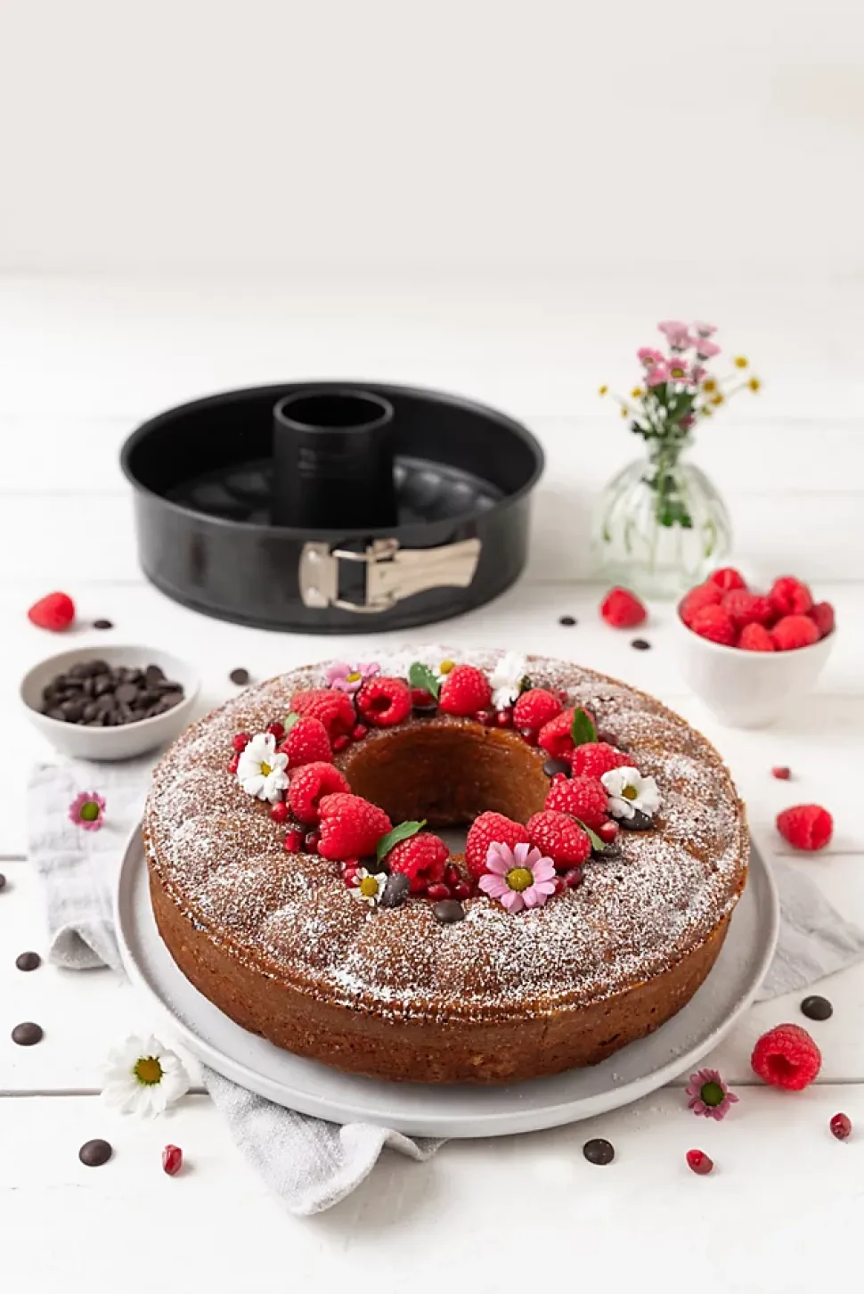 Moule à manqué et à savarin double fond 26 cm Zenker PerfectBack+