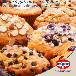 Moule à muffins 6 empreintes 30 x 18 cm Dr.Oetker Flexxibel Love