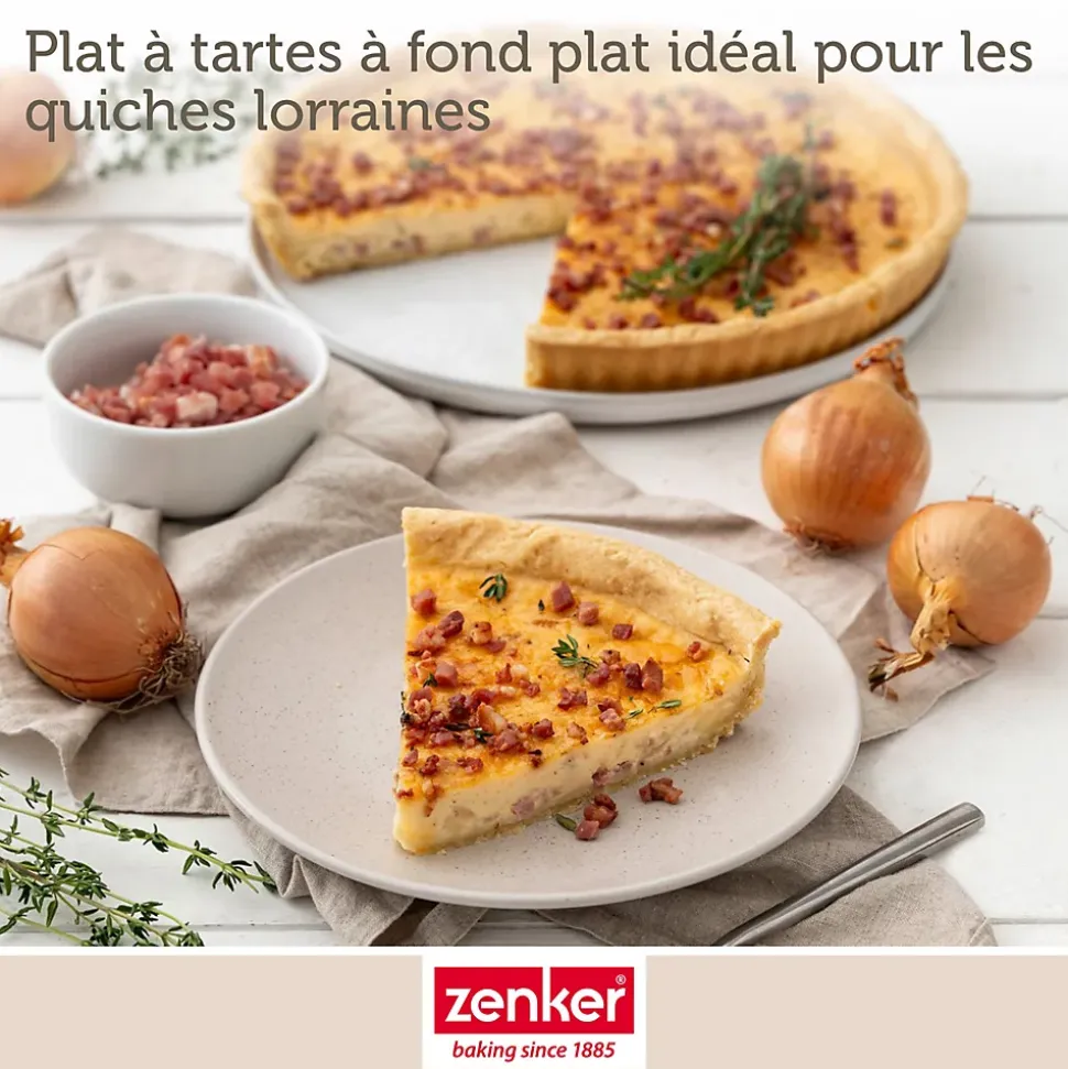Moule à quiche lorraine 30 cm Zenker Spécial Countries