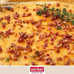 Moule à tarte renversée 30 cm Zenker Black Metallic