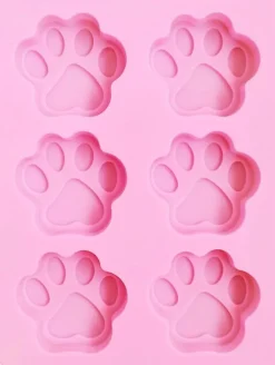 Moule en Silicone Forme Patte Mignonne de Chat Chien
