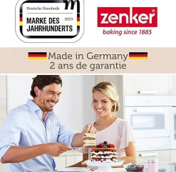 Moule en silicone pour 12 barres de muesli Zenker Sweet Sensation