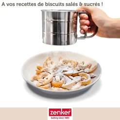 Moule pour vanille kipferl croissant vanille 42 x 32 cm Zenker Special Creative