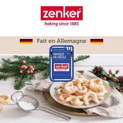 Moule pour vanille kipferl croissant vanille 42 x 32 cm Zenker Special Creative