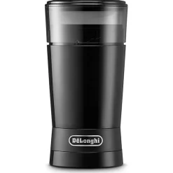 Moulin à café KG200 DeLonghi 170 W Noir 90 g bac amovible Push to Grind