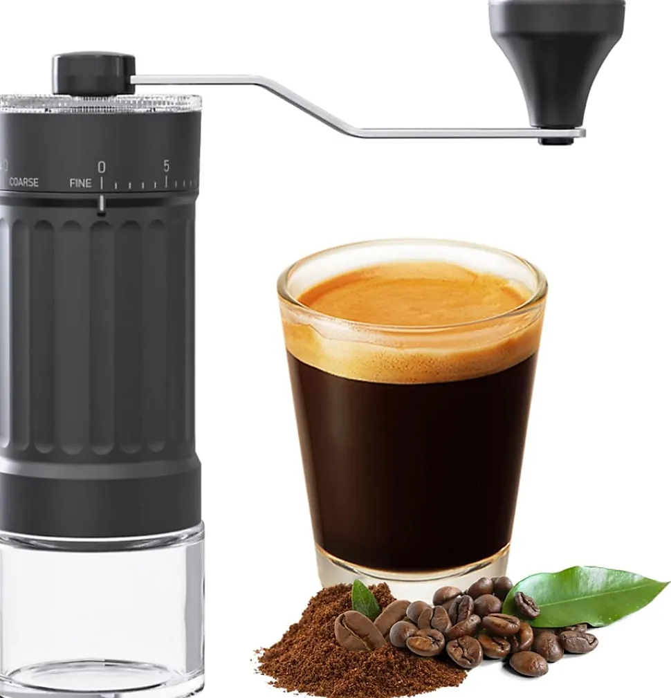 Moulin à Café Manuel Acier Inoxydable Portable