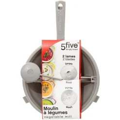 Moulin à légumes 24cm Gris - 5Five