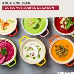 Moulin à légumes plastique 24 cm Fackelmann Handmade Tradition