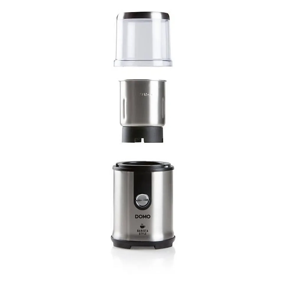 Moulin a café électrique - DOMO - DO723K - 300 W - Capacité : 110 g - Mécanisme broyeur a meules