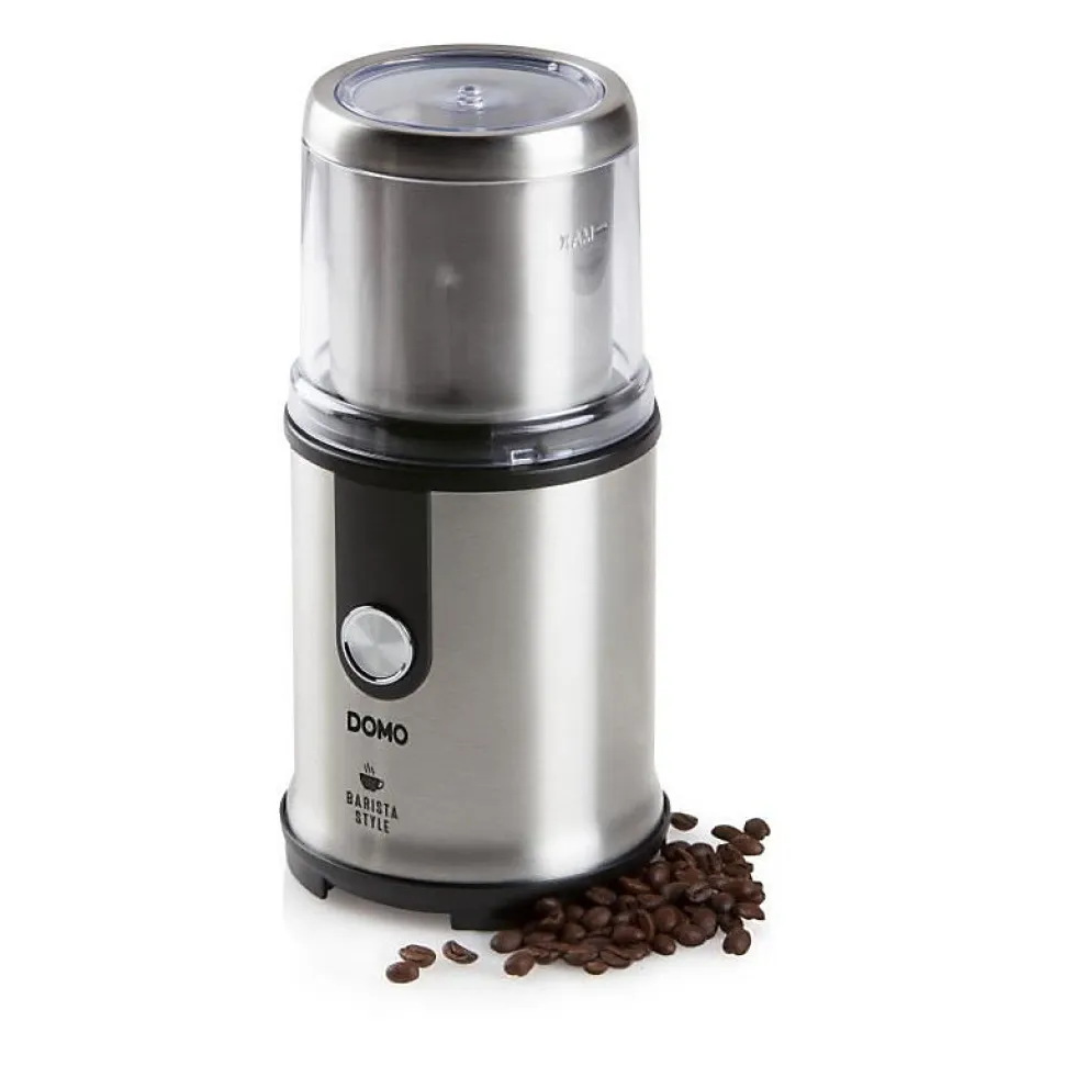 Moulin a café électrique - DOMO - DO723K - 300 W - Capacité : 110 g - Mécanisme broyeur a meules