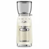 Moulin électrique Smeg CGF11CREU Transparent Crème 150 W 350 g