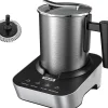 Mousseur à Lait 4-en-1 400 mL Noir & Argent
