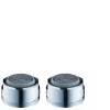 Mousseur de robinet 24x1 Soft Jet Hansgrohe lot de 2