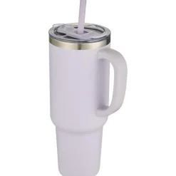 Mug avec paille SYDNEY Violet (Taille unique)