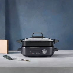 Multicuiseur 4.7l 1400w noir Cuisinart GRMC3E cooking