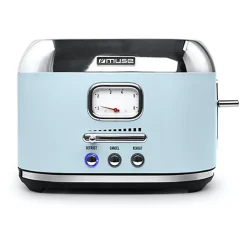 Muse Grille-pains 2 fentes 1000w bleu - MS-120VB