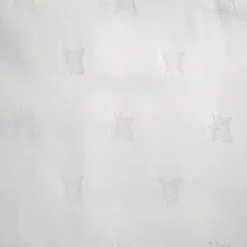 Nappe Blanche Coton Motifs Feuilles 1350 x 1780 mm - Mitre