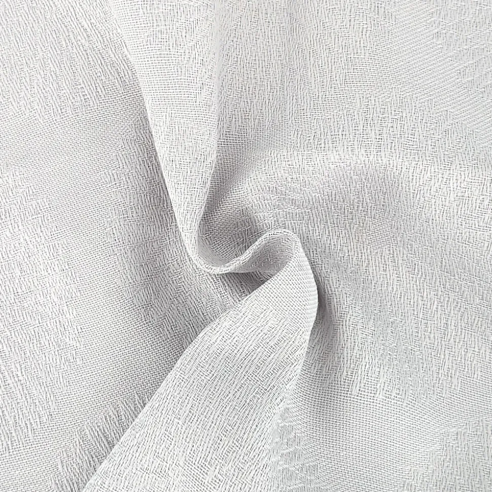 Nappe carrée 175x175 cm HÉLIOS Perle coton +