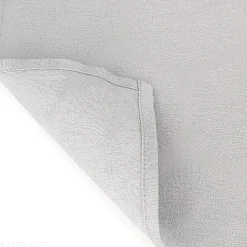 Nappe carrée 175x175 cm HÉLIOS Perle coton +