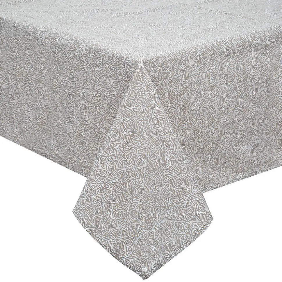 Nappe "Edi" - coton chambray - beige 150x250 cm - Atmosphera