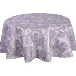 Nappe en toile cirée ronde Moze